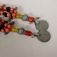 antique handmade vintage glass beads nomadic Afghan Tribal Dancing head jewelry headdress of nomadic woman Afghanistan Pakistan No:23H