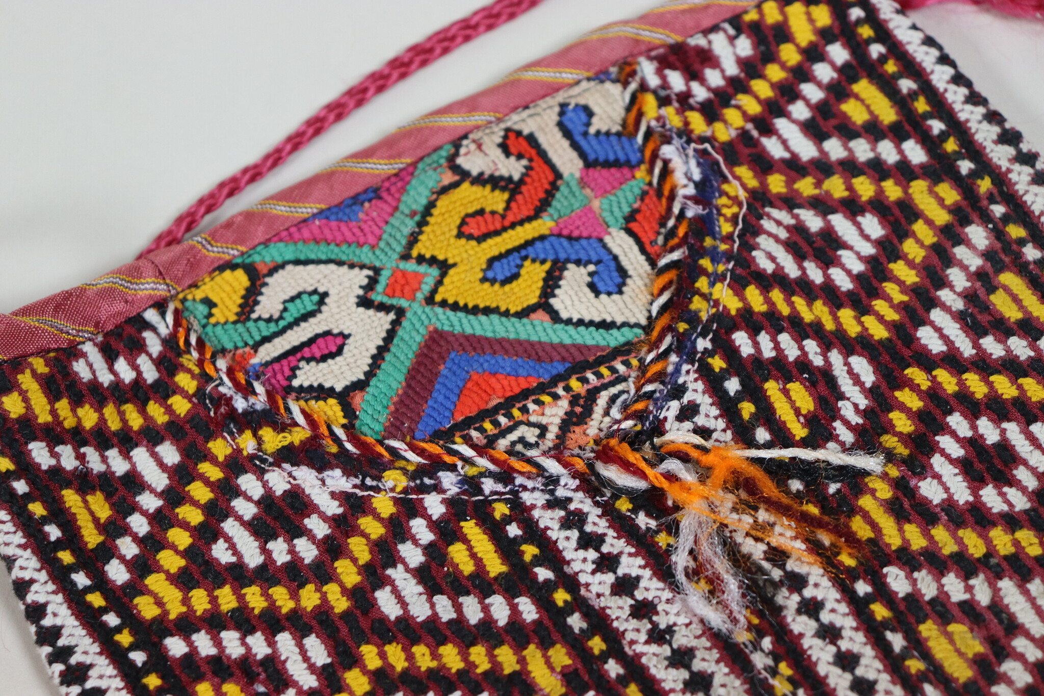 vintag hand embroidered  bag  from Afghanistn and Uzbekistan No:23A