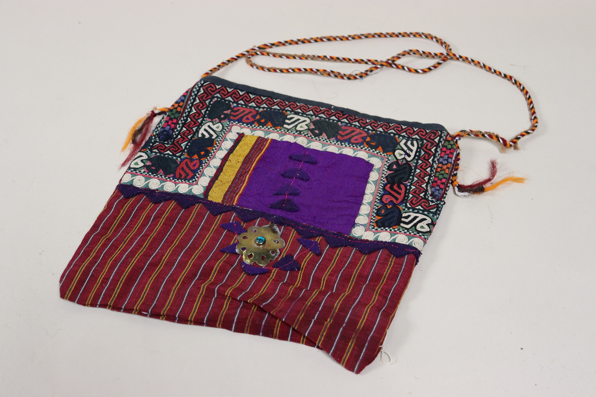 vintag hand embroidered  bag  from Afghanistn and Uzbekistan No:23B