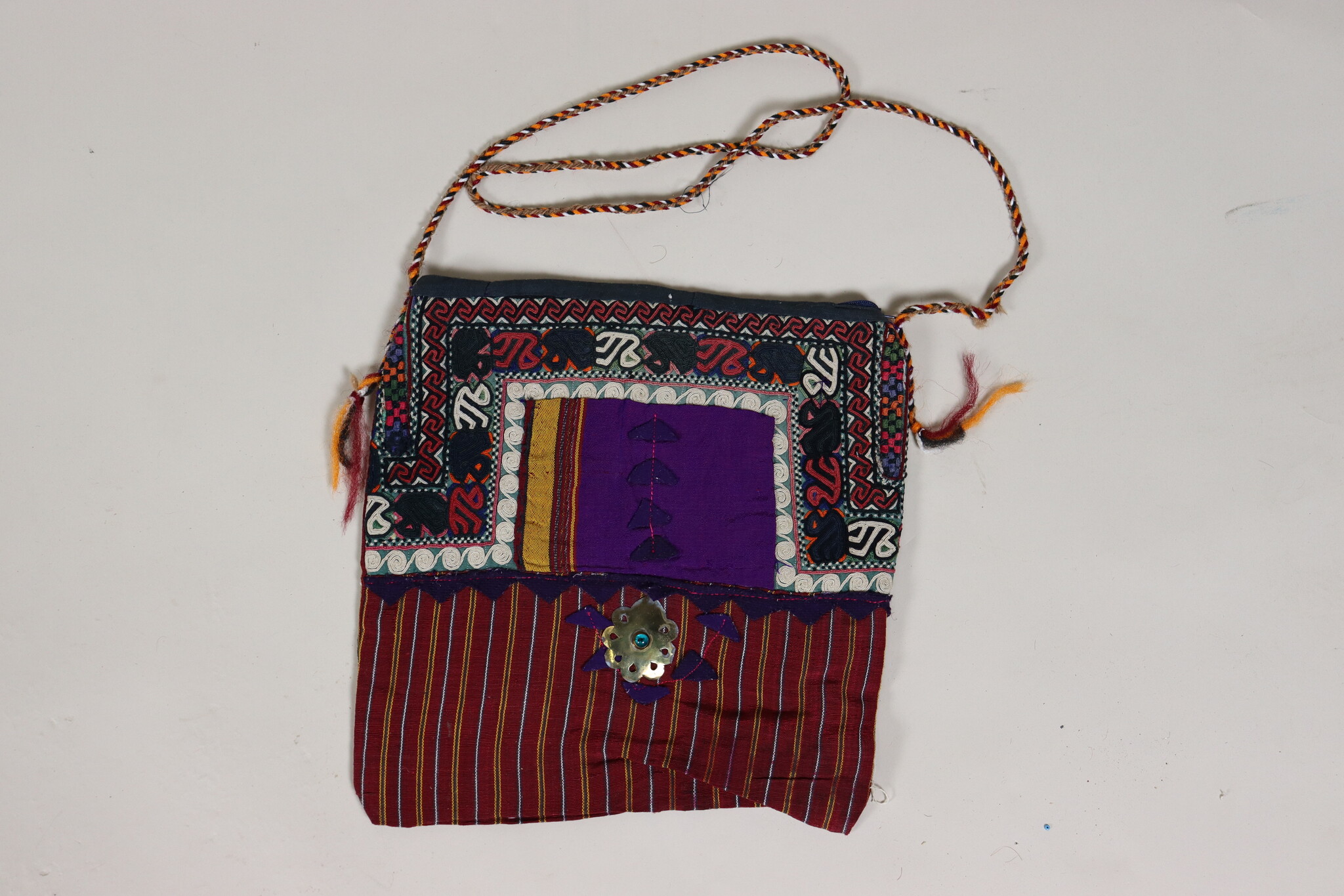 vintag hand embroidered  bag  from Afghanistn and Uzbekistan No:23B