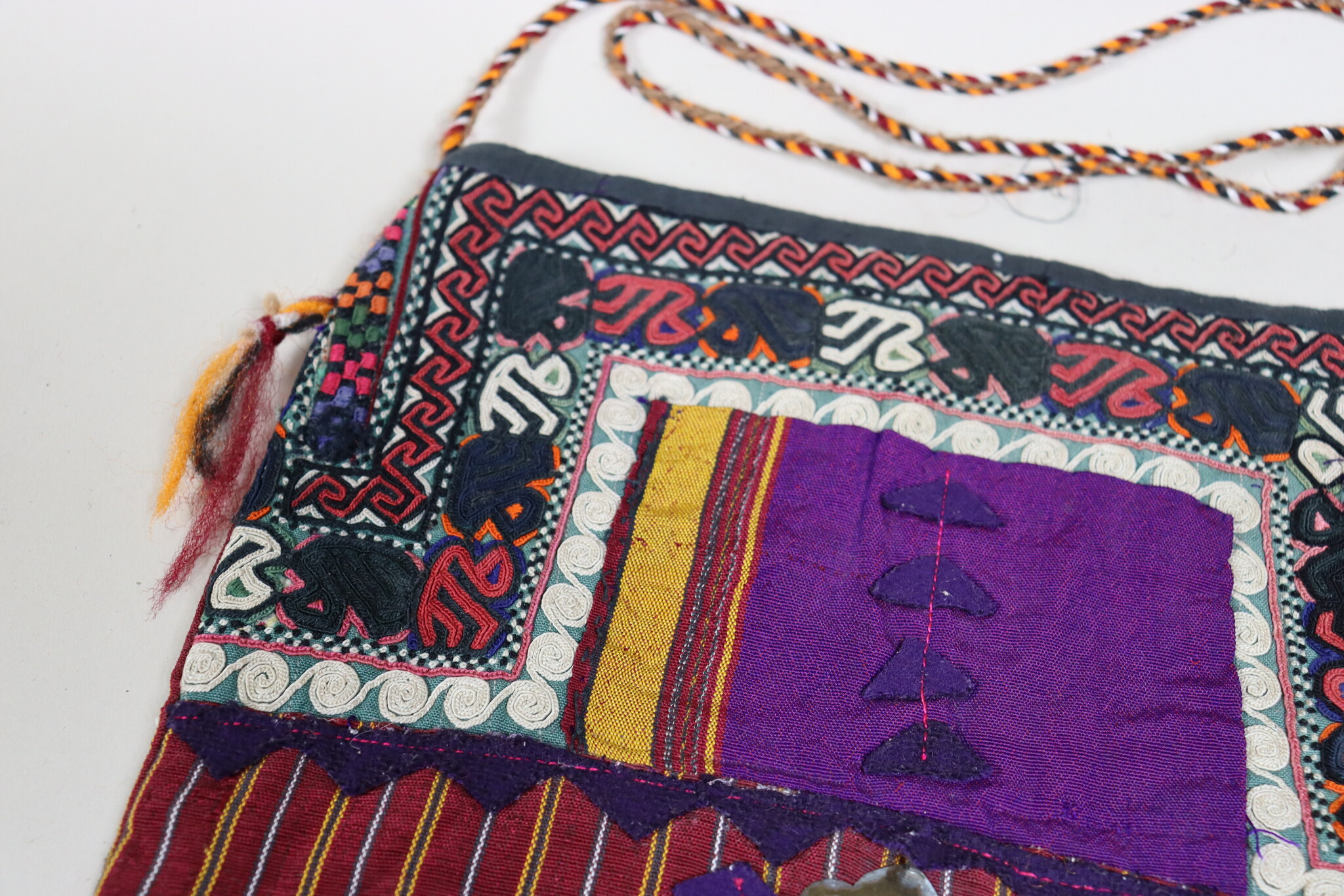 vintag hand embroidered  bag  from Afghanistn and Uzbekistan No:23B