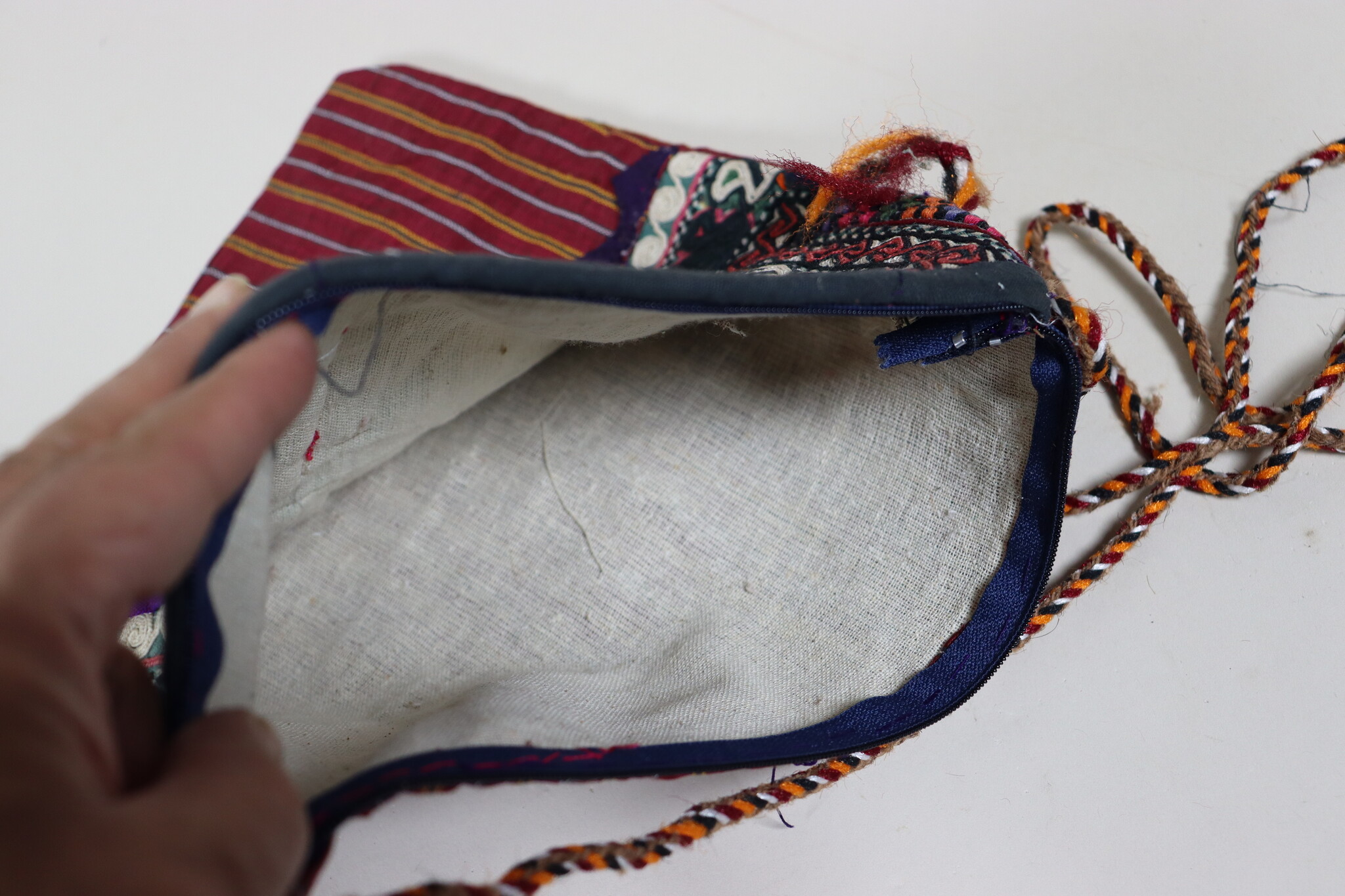 vintag hand embroidered  bag  from Afghanistn and Uzbekistan No:23B