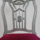 Indische Anglo-Raj-Stühle aus sterilversilbertem Messing aus Mangoholz 23/B