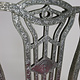 Anglo-Indian silvered side chair 23/A