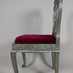 Indische Anglo-Raj-Stühle aus versilbertem Messing aus Mangoholz 23/A