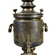 Antique Imperial Russian Tula charcoal Brass Samovar withe 8 medals stamp No:23/A