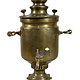 Antique Imperial Russian Tula charcoal Brass Samovar withe 18 medals stamp No:23/B