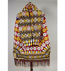 antik Orient Turkmenische Nomaden frauen Chirpy Mantel khalat afghan uzbek kleid afghanistan hand bestickte kostüm Chapan Paranja  Nr.WL1