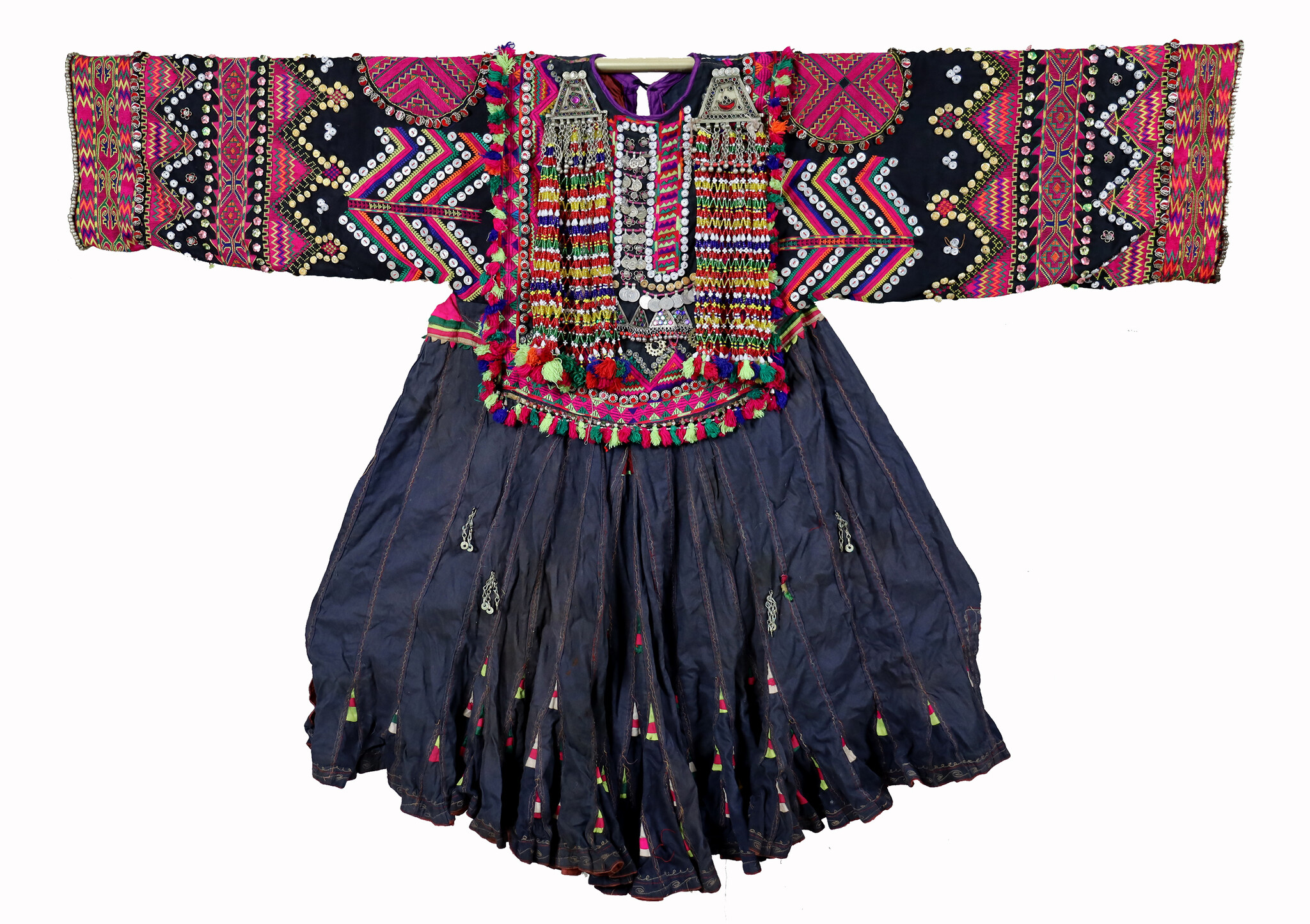 antik Frauen Hochzeit Kleid  aus Afghanistan Nuristan kohistan Jumlo Nr-WL24/C