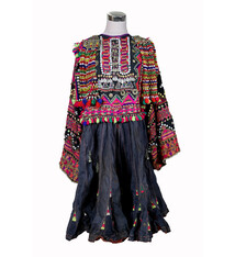 antique original Pakistan Afghanistan nuristan kohistan swat Woman embroidered Dress jumlo No:WL24/C