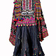 antik Frauen Hochzeit Kleid  aus Afghanistan Nuristan kohistan Jumlo Nr-WL24/C