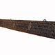 142 cm antique  Coat and hat Rack with 6 wrought iron hooks  Nuristan Afghanistan  No:1