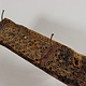 85 cm antique  Coat and hat Rack with 4 wrought iron hooks  Nuristan Afghanistan  No:2