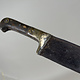 Antique Original Afghan Khyber Waziri knife dagger pesh kabz , karud, choora, pesh kabz 19th to 20th century, T shaped blade, No: MS234/71