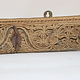 150 cm antique  Coat and hat Rack with 4 wrought iron hooks  Nuristan Afghanistan  No:3