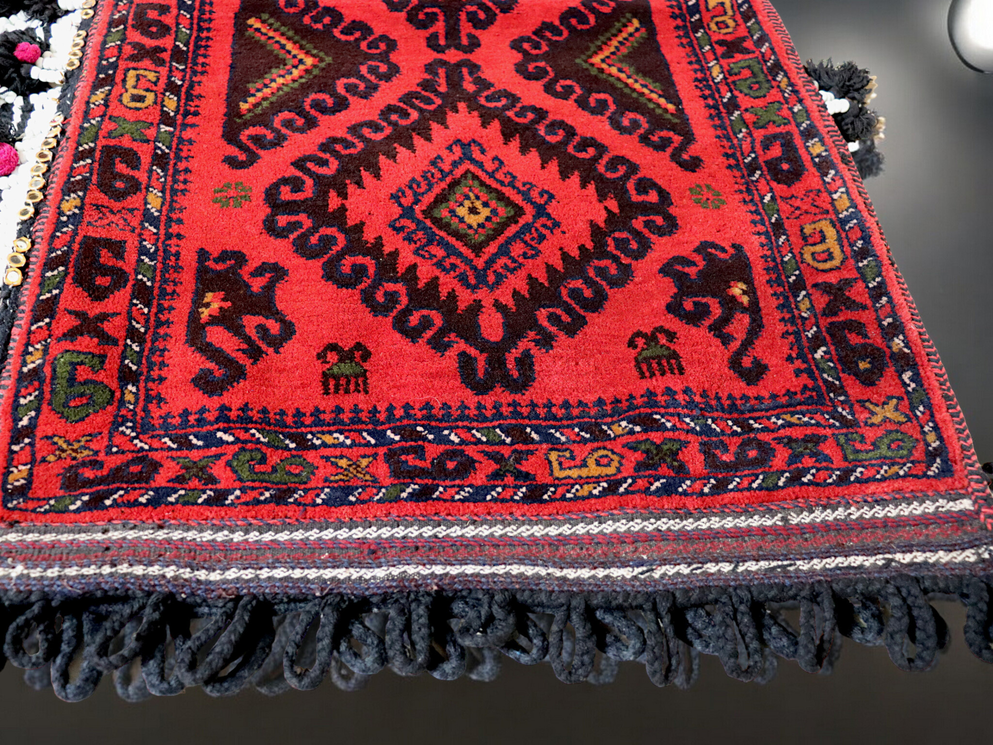 orient Afghan Beloch nomad rug seat floor cushion Bohemian pillow 1001 night  No:24/1  - Copy