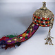 Vintage Tribal Uzbek Frauen Hochzeit kopfschmuck kopfbdekung Turkmenisch Afghanistan Turkmenistan Uzbekistan 23B