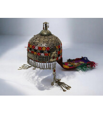 vintage Tribal Turkmen women,s wedding wedding headdress for bride Afghanistan Turkmeistan Uzbekistan hat 23B