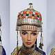 vintage Tribal Turkmen women,s wedding wedding headdress for bride Afghanistan Turkmeistan Uzbekistan hat 23B
