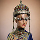 vintage Tribal Turkmen women,s wedding wedding headdress for bride Afghanistan Turkmeistan Uzbekistan hat 23A