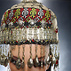 vintage Tribal Turkmen women,s wedding wedding headdress for bride Afghanistan Turkmeistan Uzbekistan hat 23A