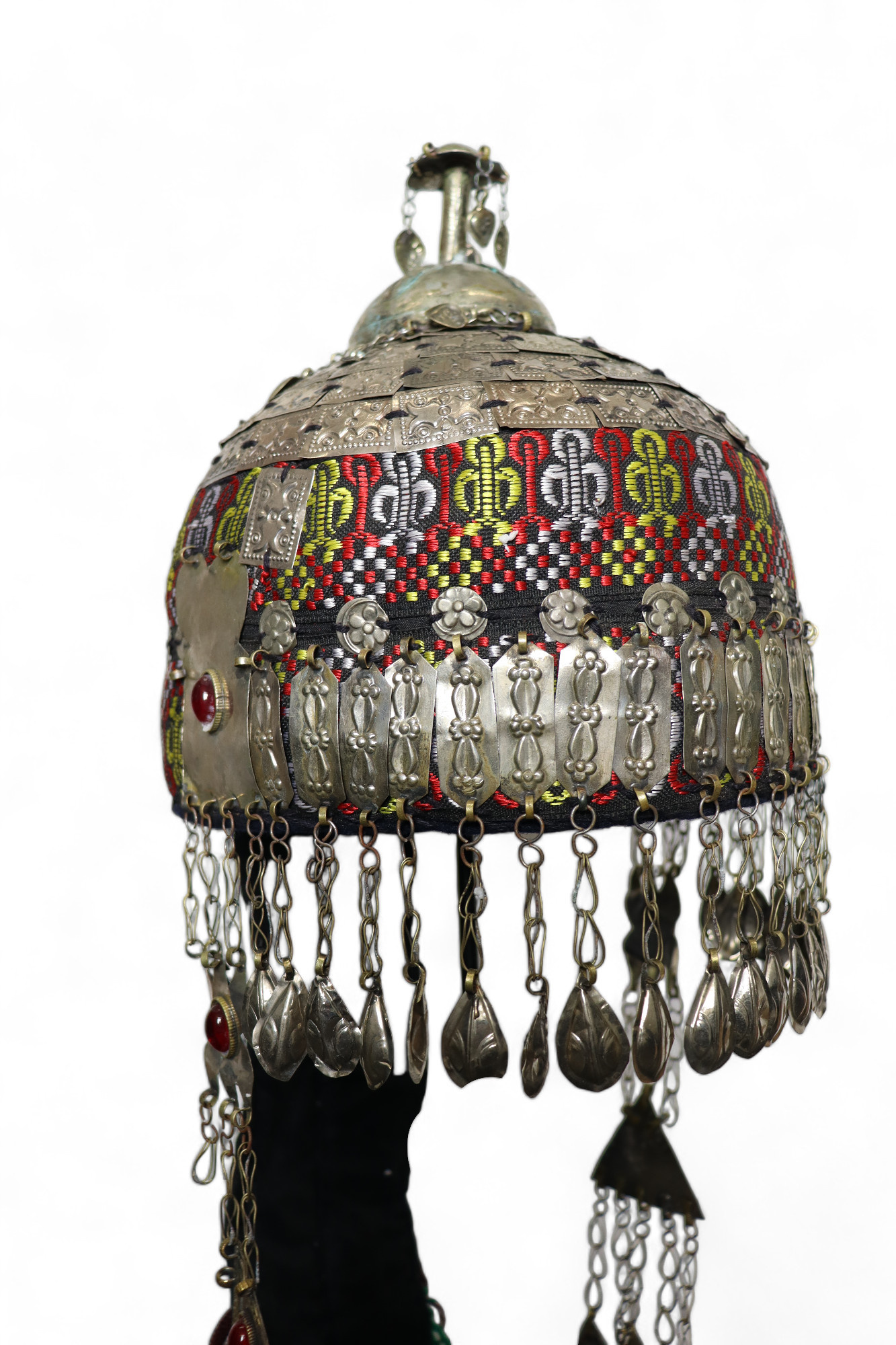 vintage Tribal Turkmen women,s wedding wedding headdress for bride Afghanistan Turkmeistan Uzbekistan hat 23A