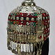 Vintage Tribal Uzbek Frauen Hochzeit kopfschmuck kopfbdekung Turkmenisch Afghanistan Turkmenistan Uzbekistan 23A