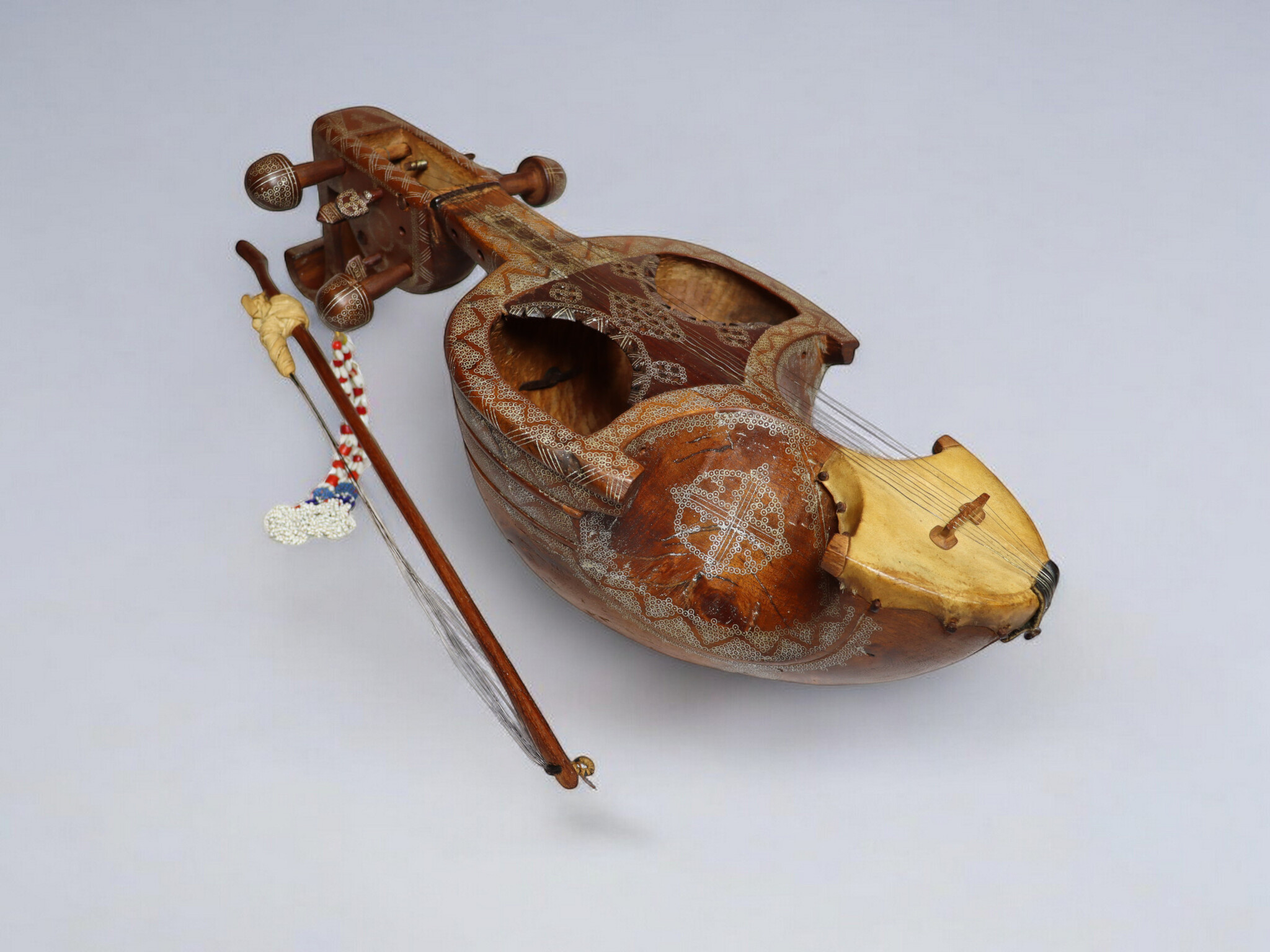 Antik Afghan musikinstrumen Ghichak 18/2