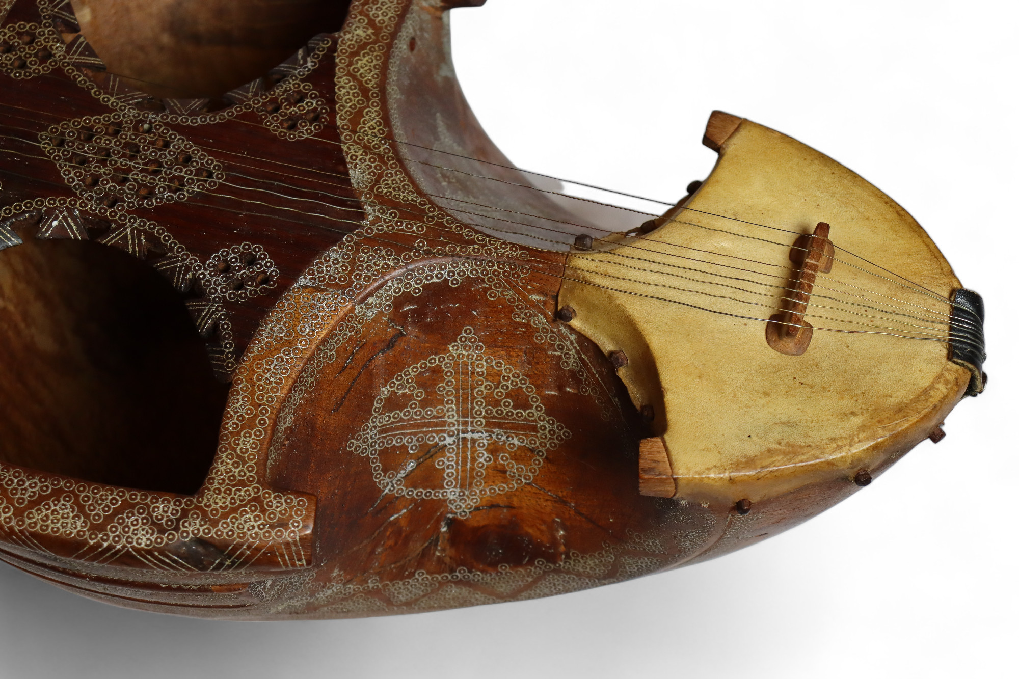 Antik Afghan musikinstrumen Ghichak 18/2