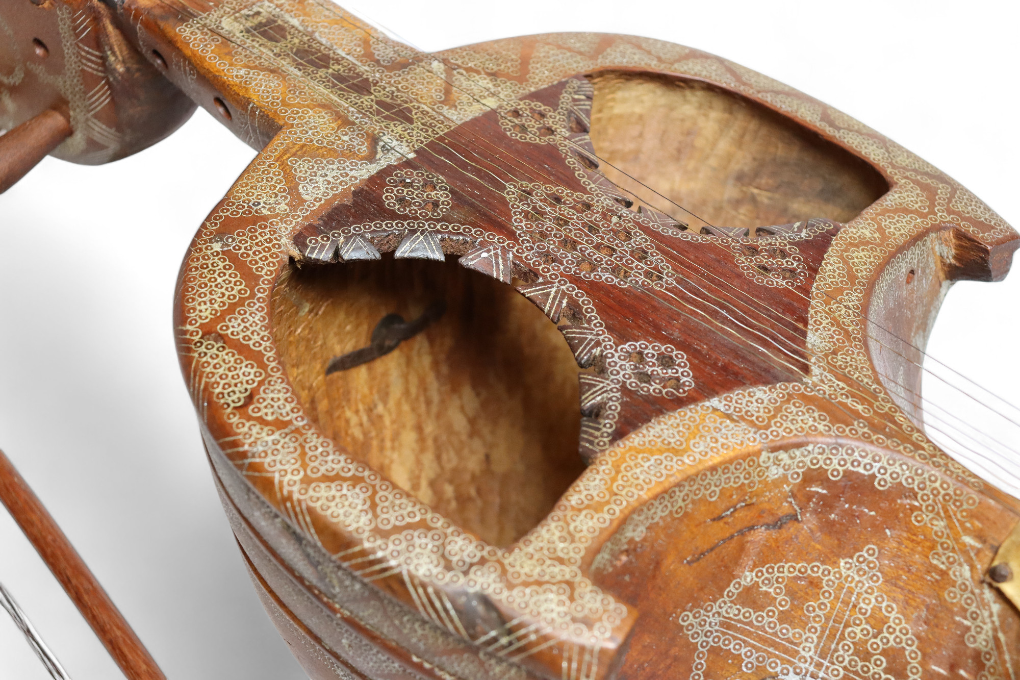 Antik Afghan musikinstrumen Ghichak 18/2