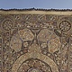 72.8"x50" mid-19th C. Ottoman Metallic Thread Embroidered Tablecloth wall hanging  24/A