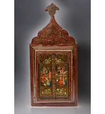 Antik islamische Khatamkari Spiegel 21/1