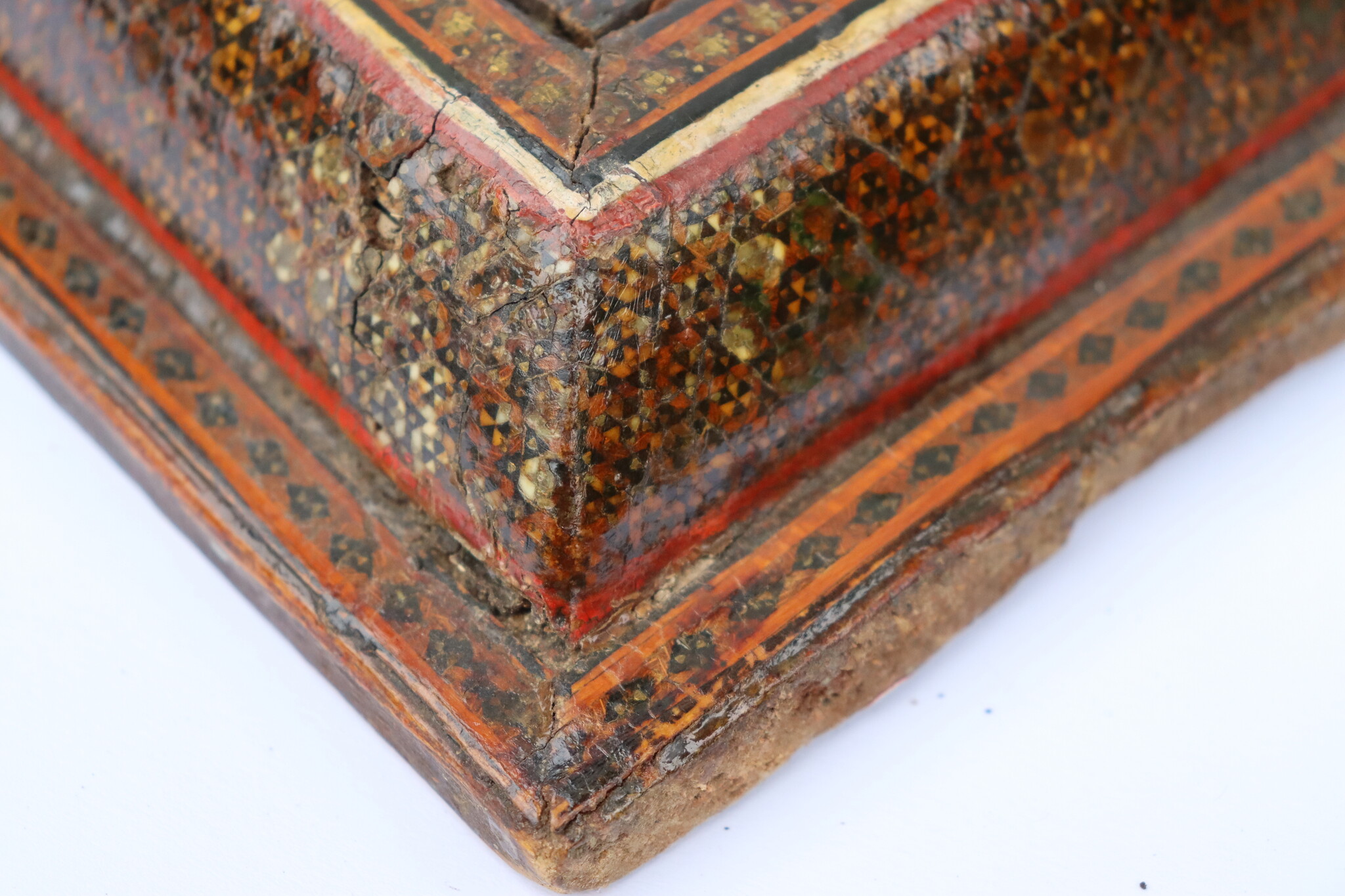 Antik islamische Khatamkari Spiegel 21/1