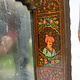 oriental hand made and  Hand Painted Islamic Khatamkari wall mirror mirror hand-painted withe miniature painting 24/A