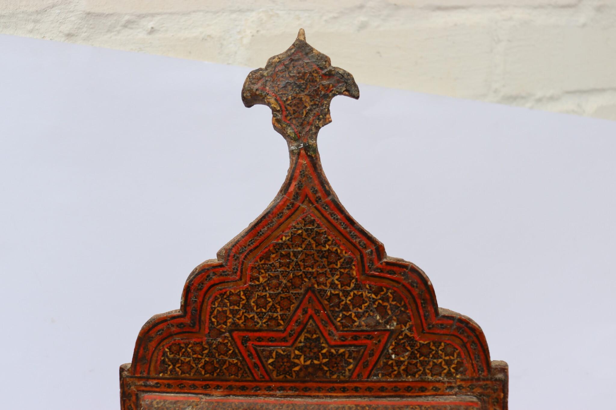 oriental hand made and  Hand Painted Islamic Khatamkari wall mirror mirror hand-painted withe miniature painting 24/A