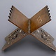 Antique hand-carved Ottoman Islamic Qur'an stand wood Inlaid Qur'an Koran Stand No:B