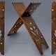 Antique hand-carved Ottoman Islamic Qur'an stand wood Inlaid Qur'an Koran Stand No:B