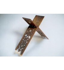 Antiker Orient hand geschnitzter islamischer osmanische Holz Koran Koran Ständer 19 Jh. NO-A