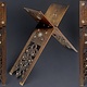 Antique hand-carved Ottoman Islamic Qur'an stand wood Inlaid Qur'an Koran Stand No:A