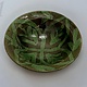 handmade Clay Bowls pottery bowl plate Dish from Swat valley Pakistan  south Afghanistan Green No:24