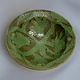 handmade Clay Bowls pottery bowl plate Dish from Swat valley Pakistan  south Afghanistan Green No:24
