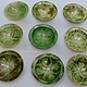 handmade Clay Bowls pottery bowl plate Dish from Swat valley Pakistan  south Afghanistan Green No:24