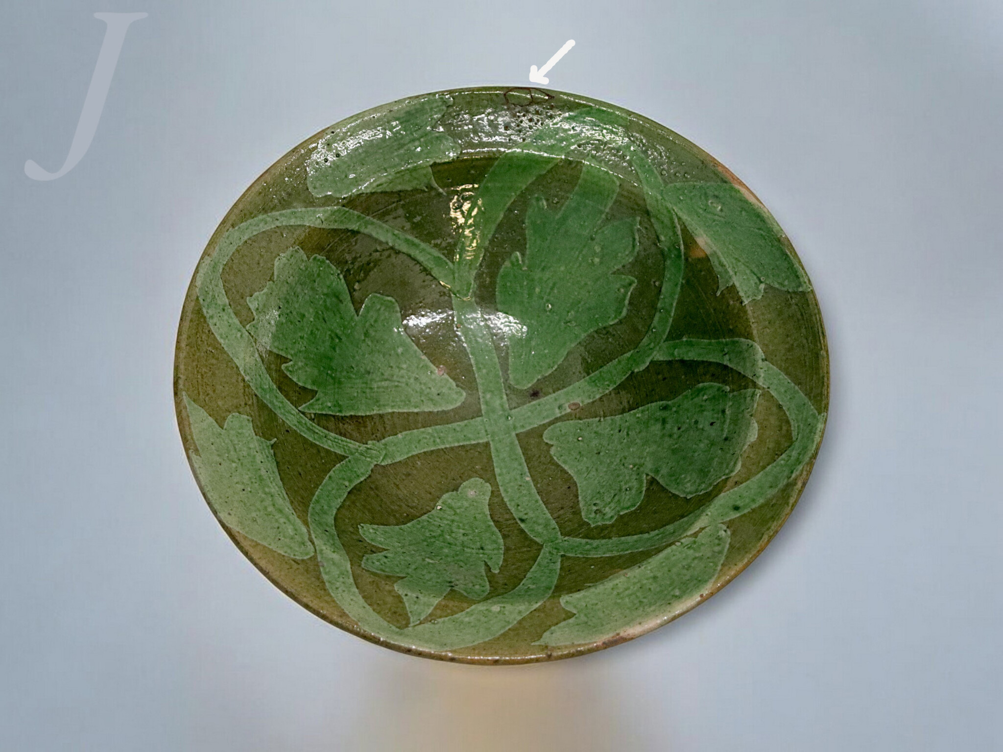 handmade Clay Bowls pottery bowl plate Dish from Swat valley Pakistan  south Afghanistan Green No:24