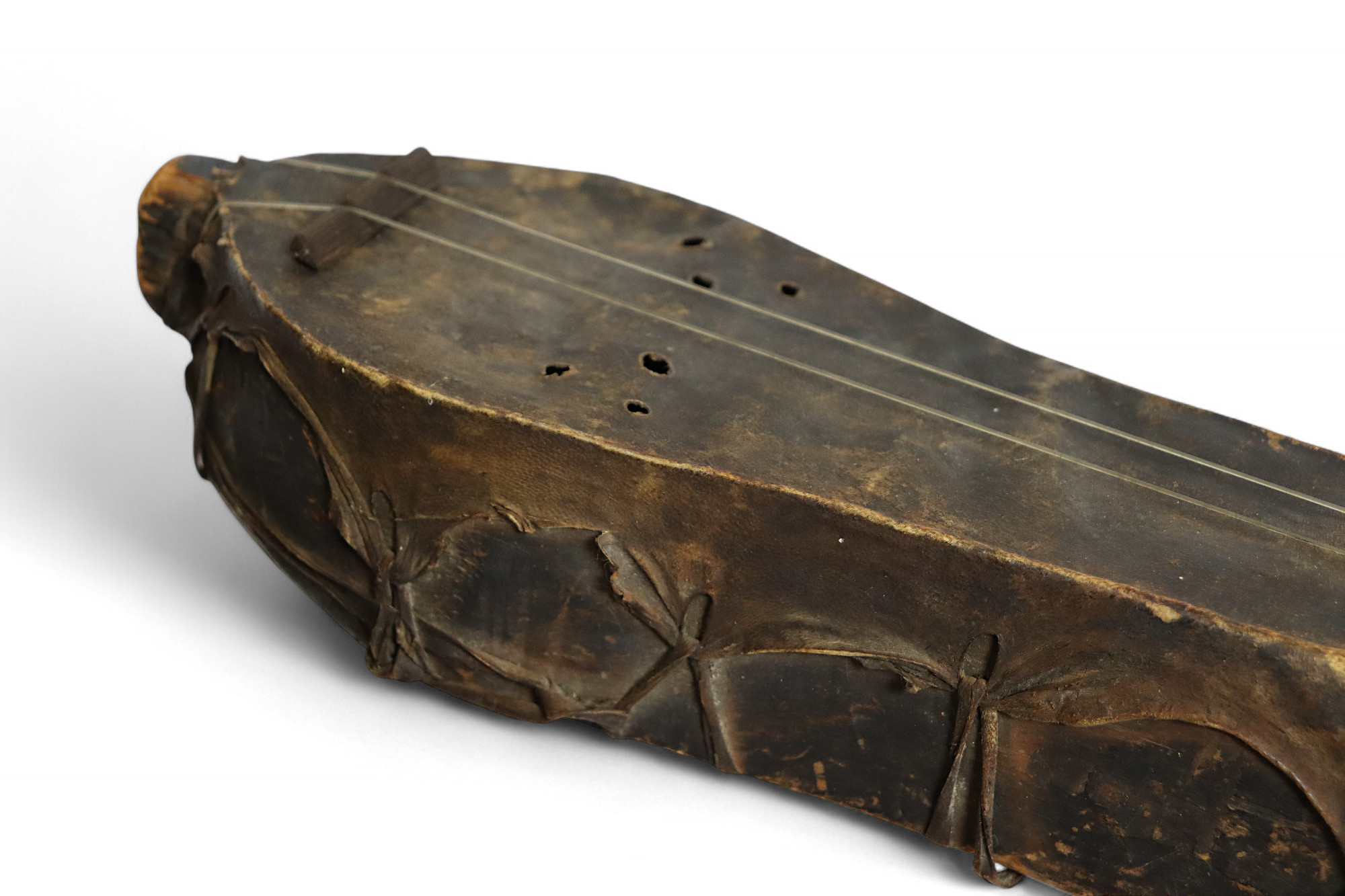 Antique rare original orient exotic musical instrument afghanistan Nuristan kohistan Sarangi. antique afghanistan Nuristan kohistan music 25/B