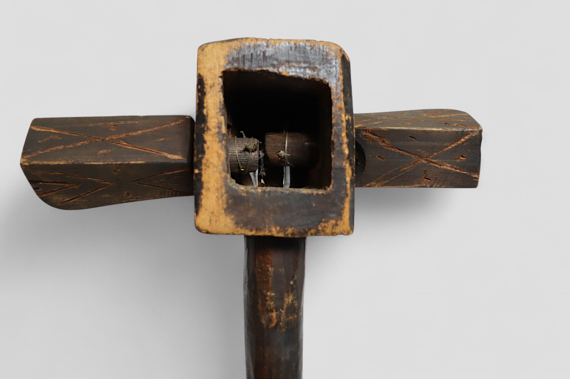 antik sehr seltener orient exotische Musikinstrument afghanistan Nuristan kohistan Sarangi Nr:25B