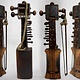 Antique rare original orient exotic musical instrument afghanistan Nuristan kohistan Sarangi. antique afghanistan   25/AFG