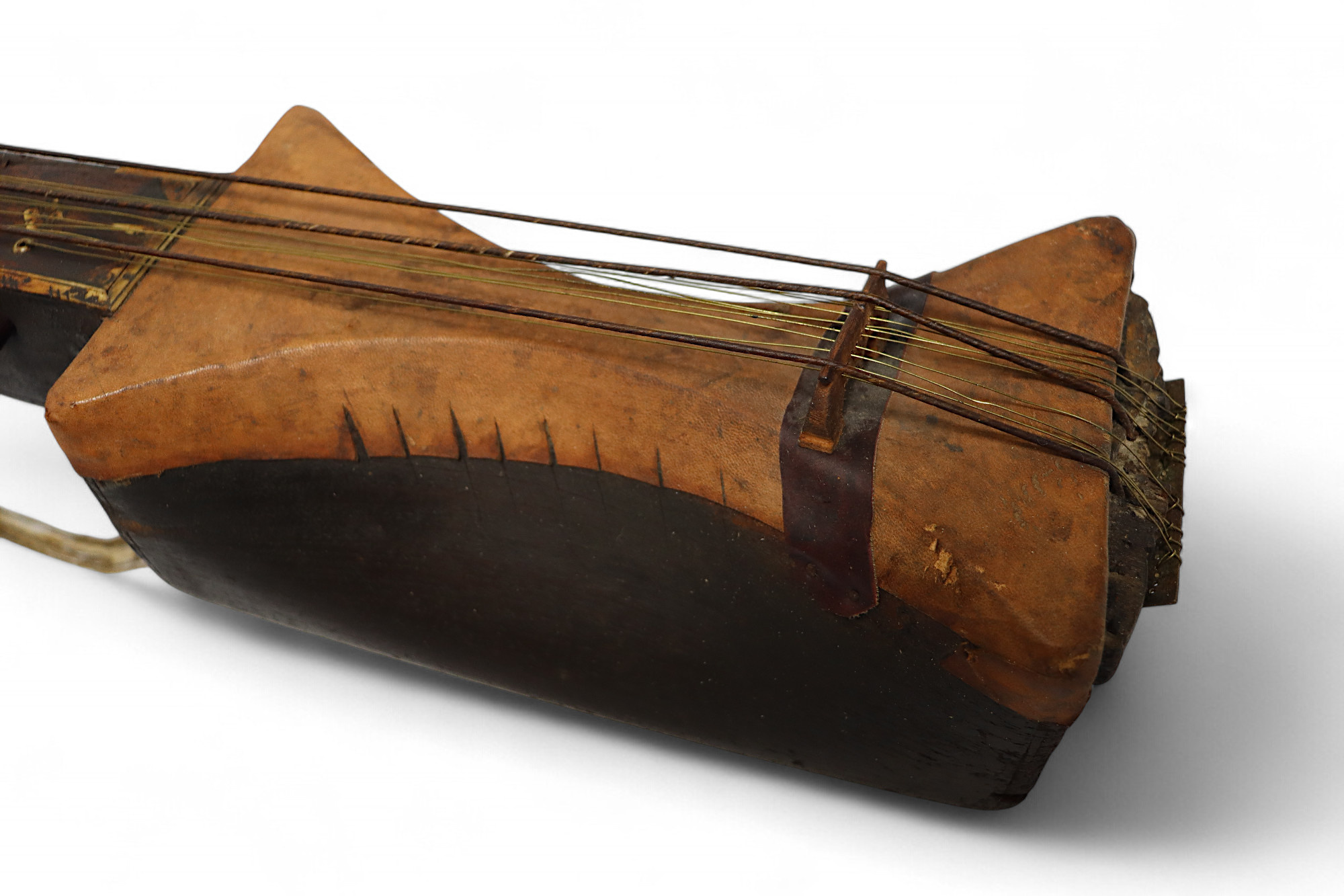 antik sehr seltener orient exotische Musikinstrument afghanistan   Sarangi Nr:25AFG