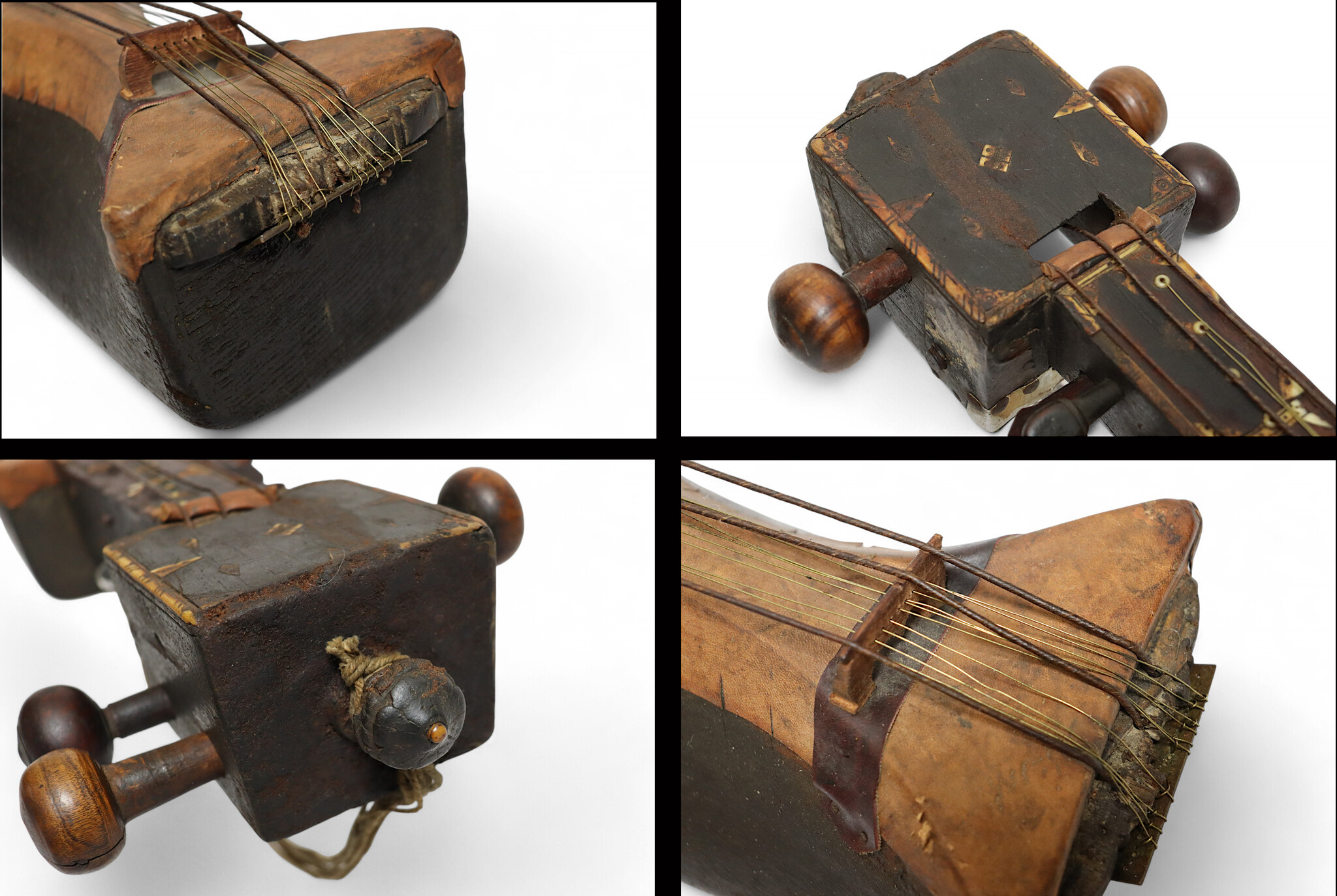 Antique rare original orient exotic musical instrument afghanistan Nuristan kohistan Sarangi. antique afghanistan   25/AFG