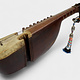 antique traditional folk musical instrument Afghanistan Rubab rabab rabab mother of pearl inlay 25-1