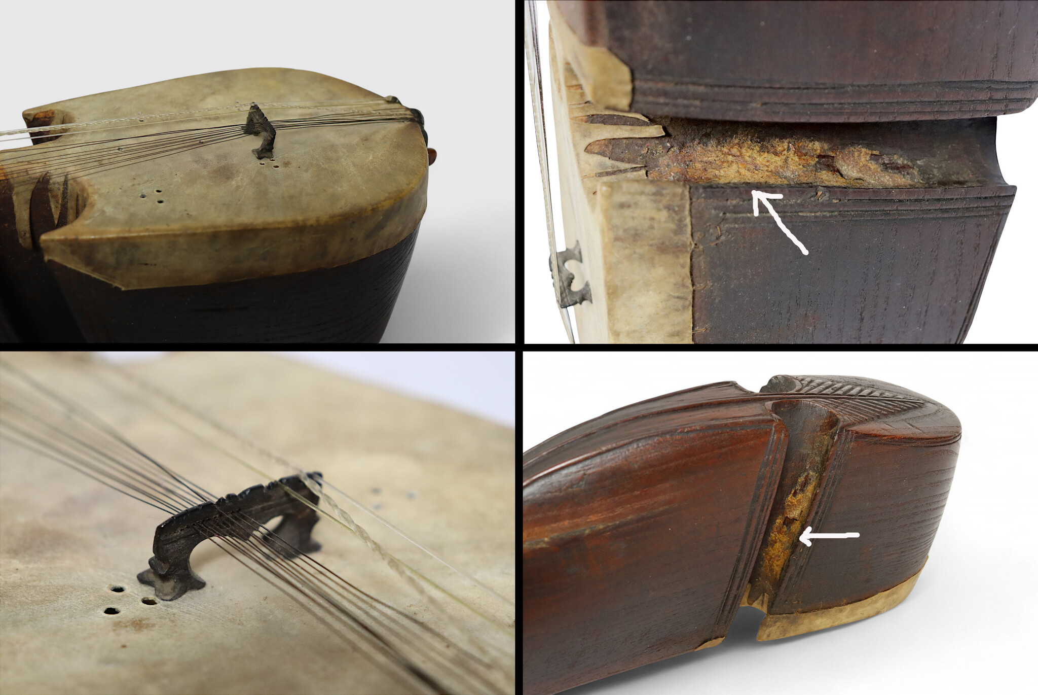 Antik Afghan musikinstrumen Bubab Nr-25-1